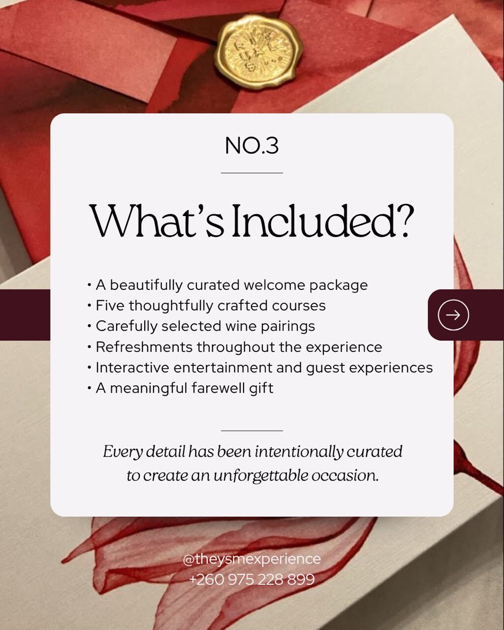 Burgundy in Bloom — YSM Brand Experience mark