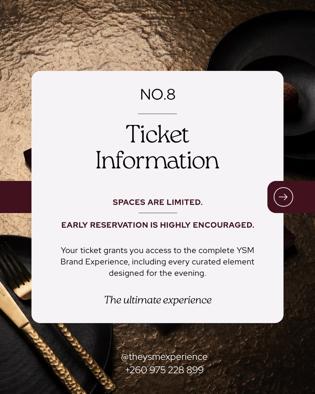 Burgundy in Bloom — brand mark on black