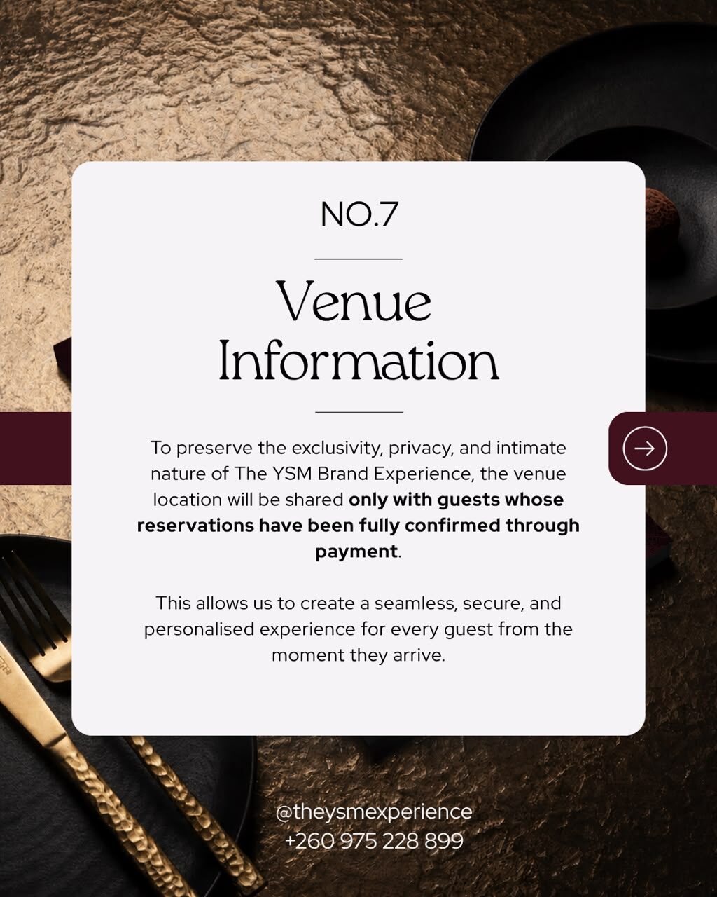 Burgundy in Bloom — invitation detail