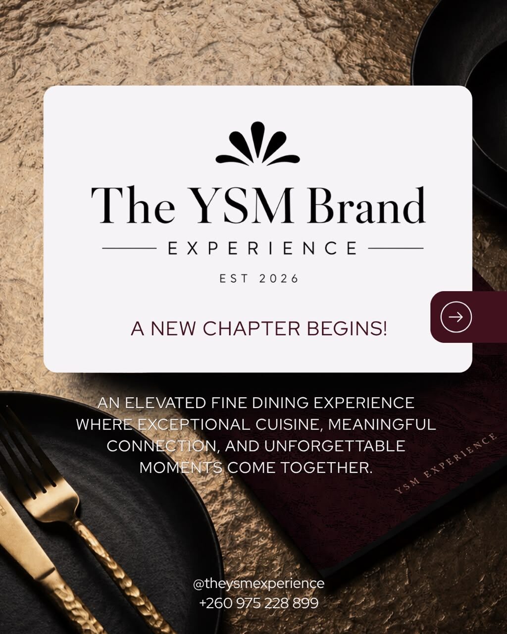 Burgundy in Bloom — new chapter begins invitation